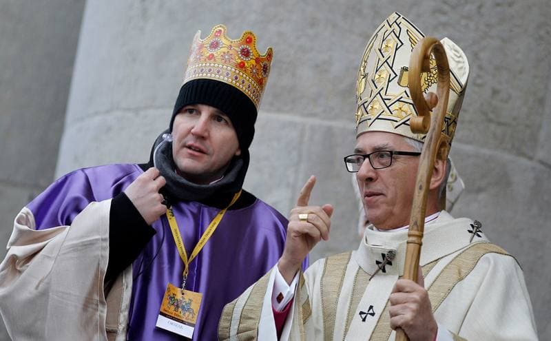 Three Kings Procession. Katowice. 06.01.2016