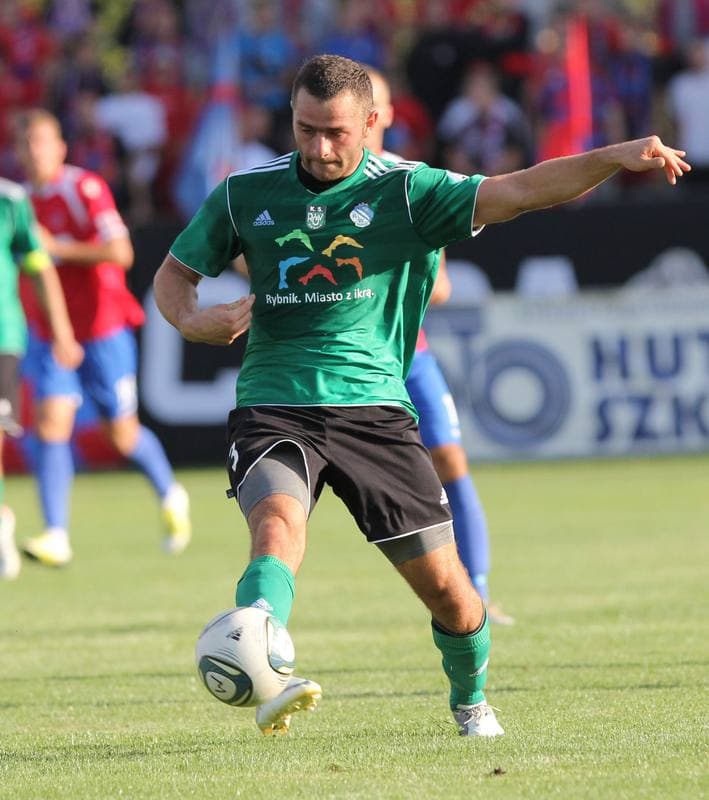 Football. II liga. Rakow Czestochowa - Energetyk ROW Rybnik. 25.08.2012