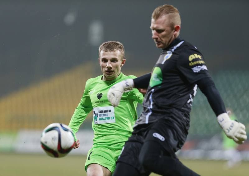 Football. I Liga. Rozwoj Katowice - Stomil Olsztyn. 11.03.2016