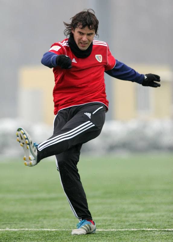 Football. Sparing. Piast Gliwice - 1 SC Znojmo. 18.02.2013