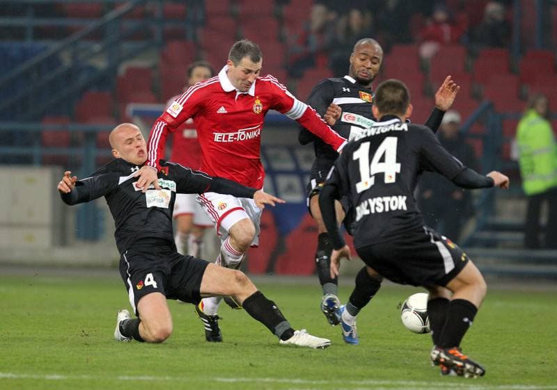Football. Puchar Polski. Wisla Krakow - Jagiellonia Bialystok. 28.02.2013