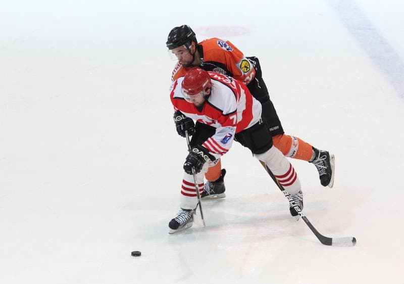 Ice Hockey. Polska Liga Hokejowa. JKH GKS Jastrzebie - Comarch Cracovia Krakow. 29.03.2013
