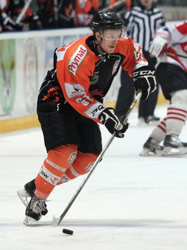 Ice Hockey. Polska Liga Hokejowa. JKH GKS Jastrzebie - Comarch Cracovia Krakow. 29.03.2013