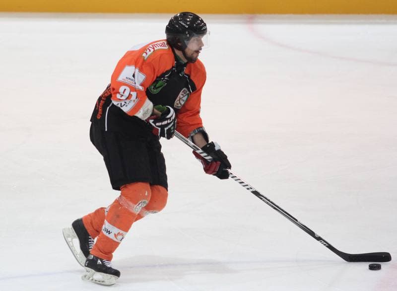 Ice Hockey. Polska Liga Hokejowa. JKH GKS Jastrzebie - Comarch Cracovia Krakow. 29.03.2013