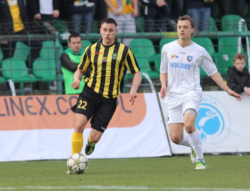 Football. I liga. GKS Katowice - Zawisza Bydgoszcz. 14.04.2013