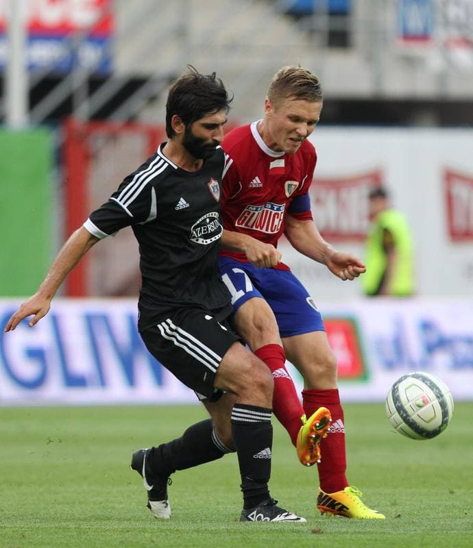 Football. Europa League. Piast Gliwice - FK Karabakh Agdam. 25.07.2013