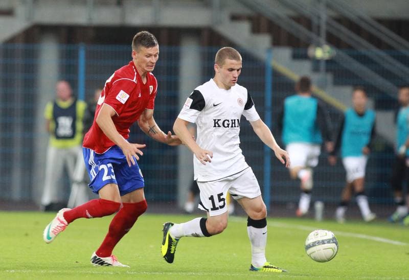 Football. Polish Cup. Piast Gliwice - Zaglebie Lubin. 18.08.2013