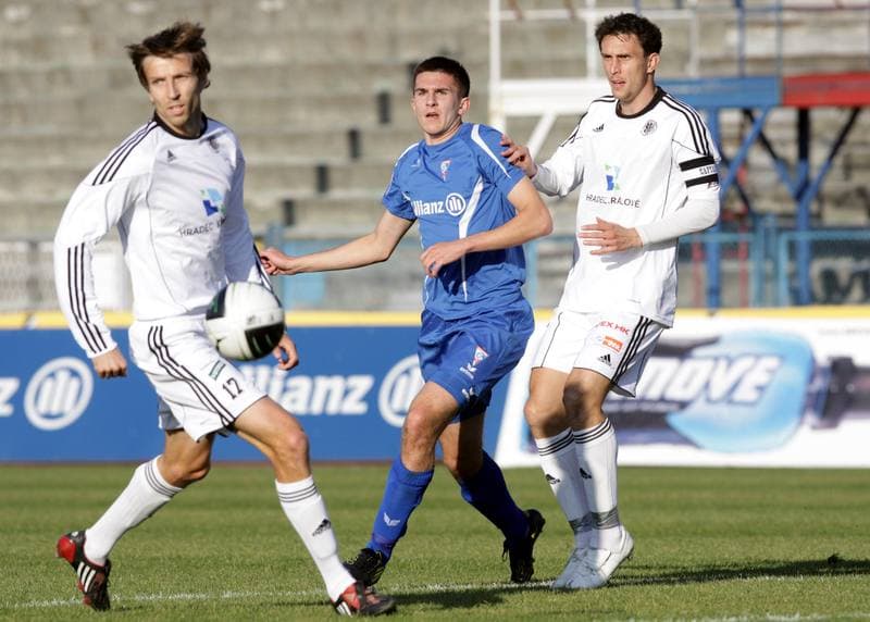 Football. Sparing. Gornik Zabrze - FC Hradec Kralove. 08.10.2010