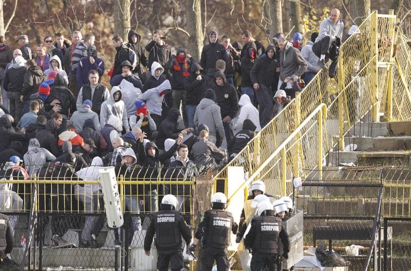 Football. I liga. Ruch Radzionkow - Piast Gliwice. 30.10.2010