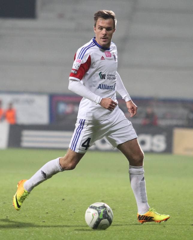 Football. T-Mobile Ekstraklasa. Gornik Zabrze - Zawisza Bydgoszcz. 29.04.2015