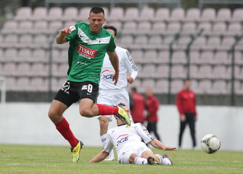Football. I Liga. GKS Tychy - GKS Belchatow. 06.10.2013