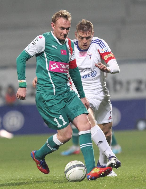 Football. PKO BP Ekstraklasa. Gornik Zabrze - Slask Wroclaw. 18.09.2015