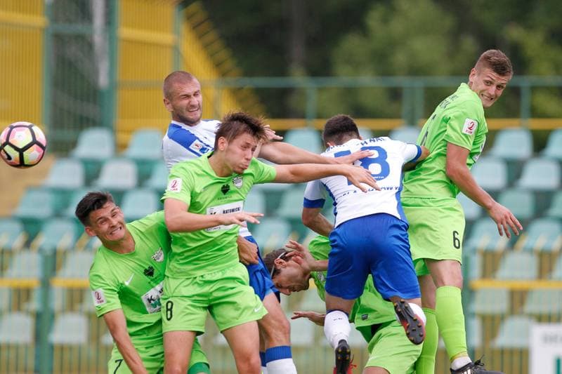 Football. II Liga. Rozwoj Katowice - Wisla Pulawy. 04.08.2017