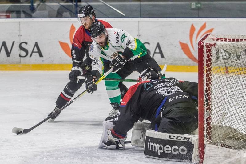 Ice Hockey. PHL. JKH GKS Jastrzebie - Ciarko STS Sanok. 02.11.2021