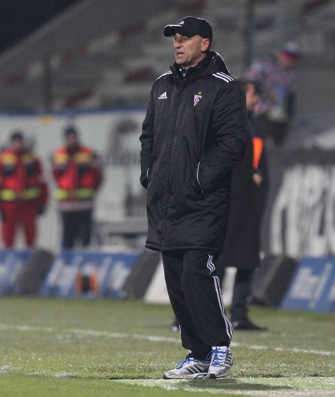 Football. T-Mobile Ekstraklasa. Gornik Zabrze - Widzew Lodz. 03.12.2013