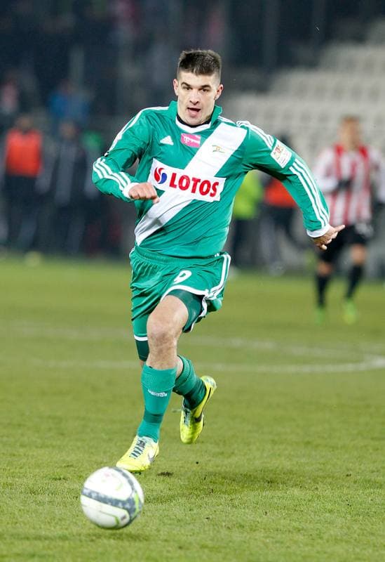 Football. T-Mobile Ekstraklasa. Cracovia Krakow - Lechia Gdansk. 04.12.2013