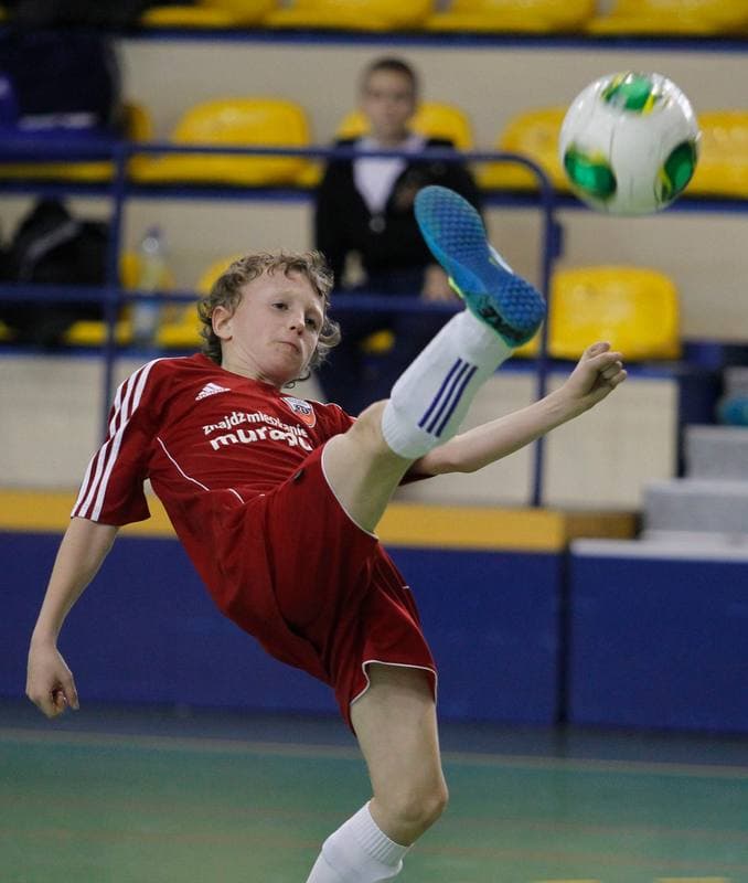 Football. X Halowy Turniej Trampkarzy im Redaktora Stanislawa Penara. Stage description. 21.12.2013