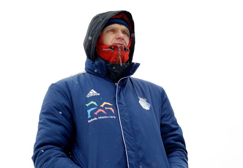 Football. Sparing. Energetyk ROW Rybnik - Janina Libiaz. 25.01.2014