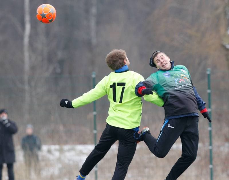 Football. Sparing. Energetyk ROW Rybnik - Rozwoj Katowice. 29.01.2014
