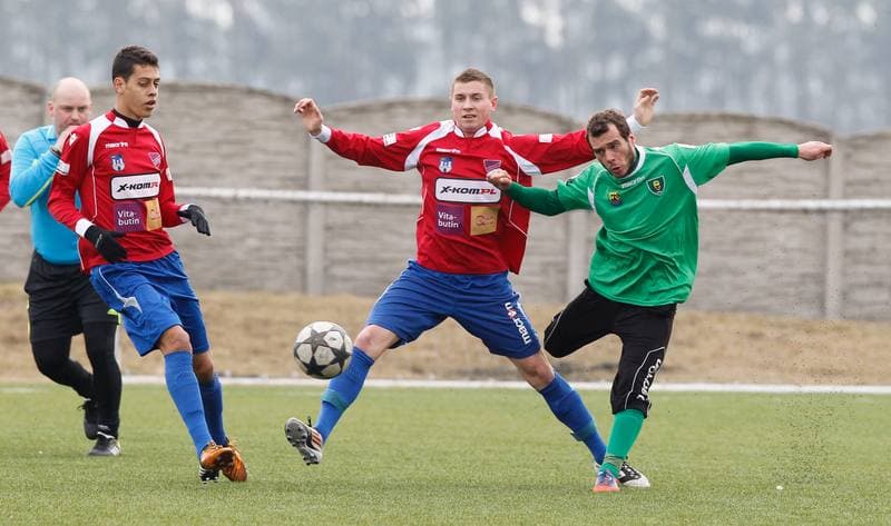 Football. Friendly Match. GKS Katowice - Rakow Czestochowa. 22.02.2014