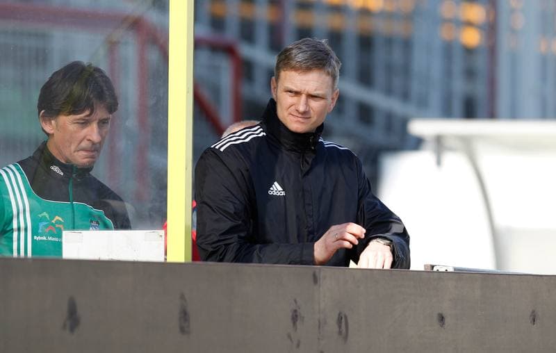 Football. Sparing. Energetyk ROW Rybnik - Rakow Czestochowa. 01.03.2014
