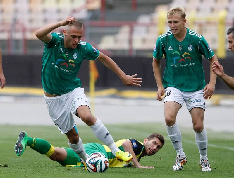 Football. Polish Cup. Energetyk ROW Rybnik - Siarka Tarnobrzeg. 12.08.2014
