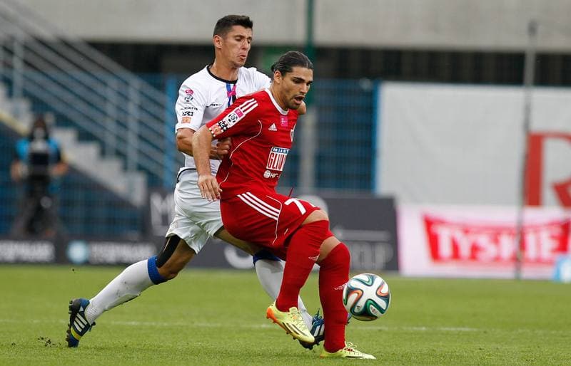 Football. T-Mobile Ekstraklasa. Piast Gliwice - Zawisza Bydgoszcz. 29.08.2014
