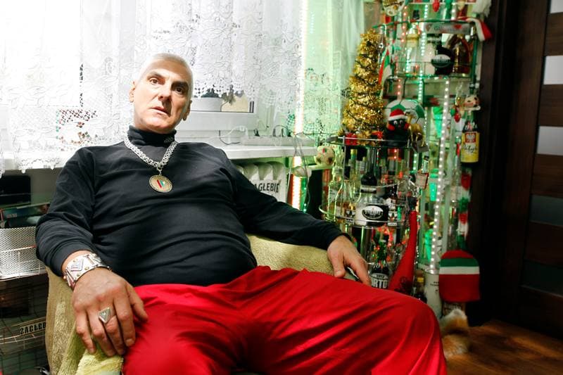Football. Zaglebie Sosnowiec. Jerzy Wlodarczyk Guliwer. 18.12.2018