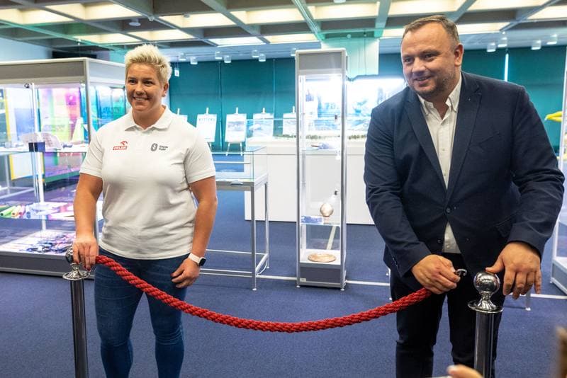 Athletics. Opening of the Exhibition Queen of Sport. 19.05.2023