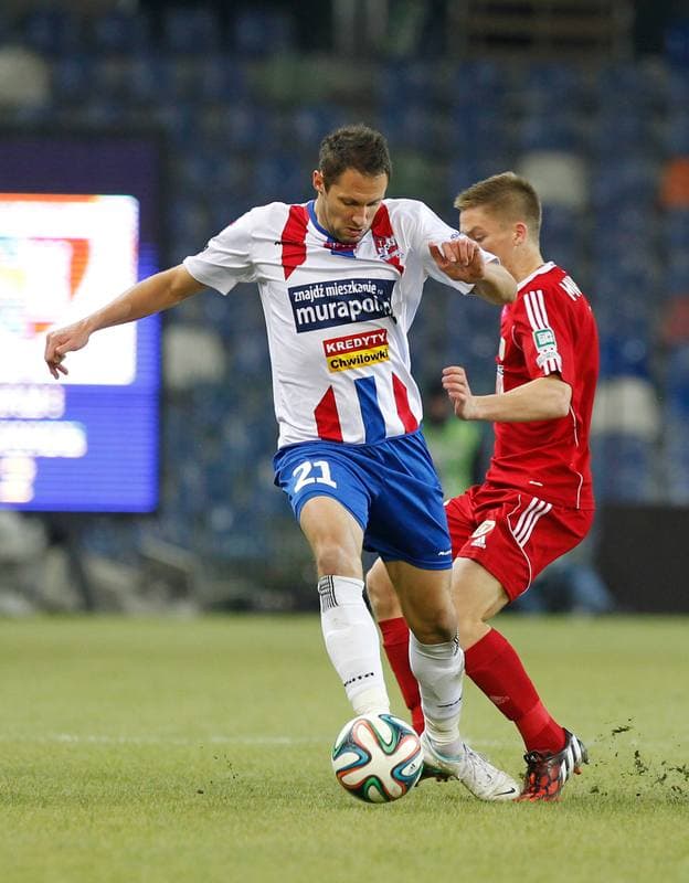 Football. Polish Cup. Podbeskidzie Bielsko Biala - Piast Gliwice. 19.03.2015