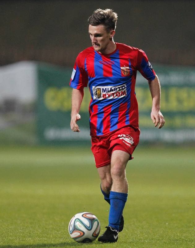 Football. III Liga Opolsko - Slaska. Polonia Bytom - Polonia Laziska Gorne. 11.11.2014