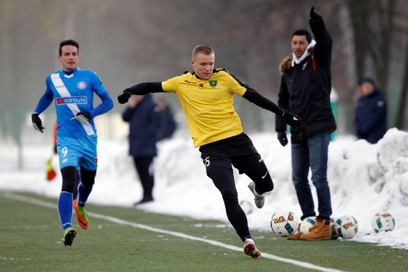 Football. Sparing. GKS Katowice - MFK Frydek-Mistek. 30.01.2019