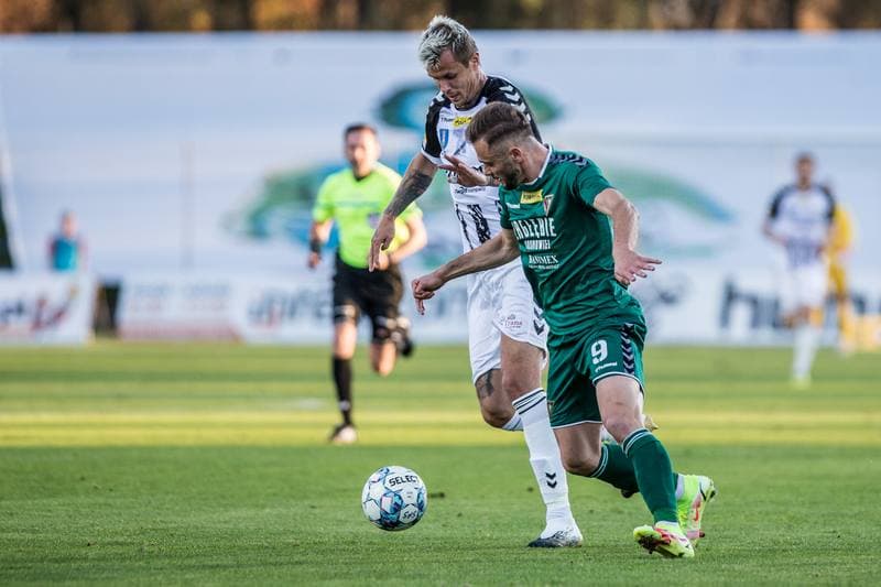 Football. Fortuna I Liga. Sandecja Nowy Sacz - Zaglebie Sosnowiec. 31.10.2021