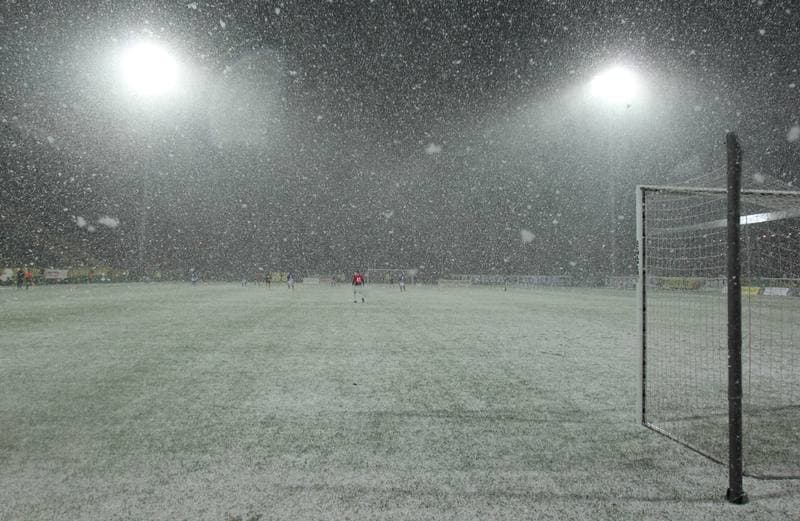Football. I liga. GKS Katowice - Dolcan Zabki. 31.03.2012