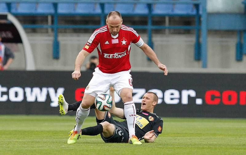 Football. T-Mobile Ekstraklasa. Wisla Krakow - Korona Kielce. 22.11.2013