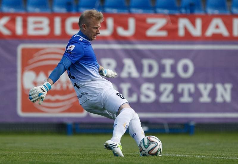 Football. I Liga. Stomil Olsztyn - GKS Katowice. 17.05.2015