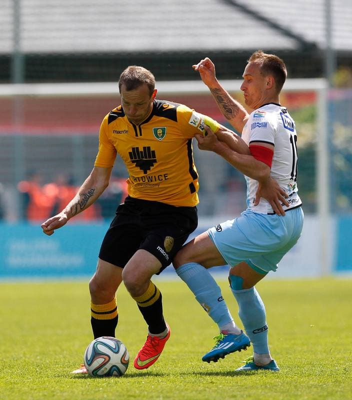 Football. I Liga. Stomil Olsztyn - GKS Katowice. 17.05.2015