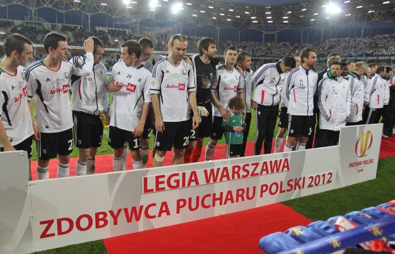 Football. Puchar Polski. Legia Warsaw - Ruch Chorzow. 24.04.2012