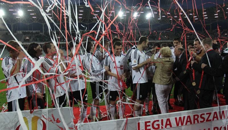 Football. Puchar Polski. Legia Warsaw - Ruch Chorzow. 24.04.2012