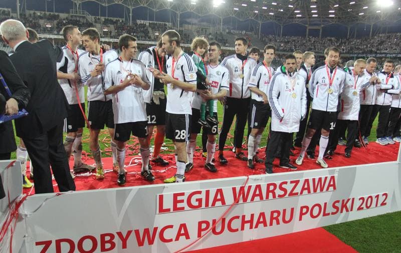 Football. Puchar Polski. Legia Warsaw - Ruch Chorzow. 24.04.2012