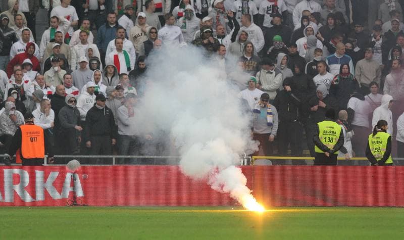 Football. Puchar Polski. Legia Warsaw - Ruch Chorzow. 24.04.2012
