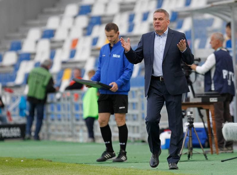Football. T-Mobile Ekstraklasa. Podbeskidzie Bielsko Biala - Cracovia Krakow. 29.05.2015