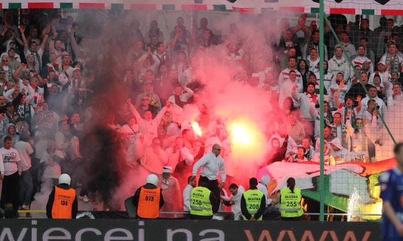 Football. Puchar Polski. Legia Warsaw - Ruch Chorzow. 24.04.2012