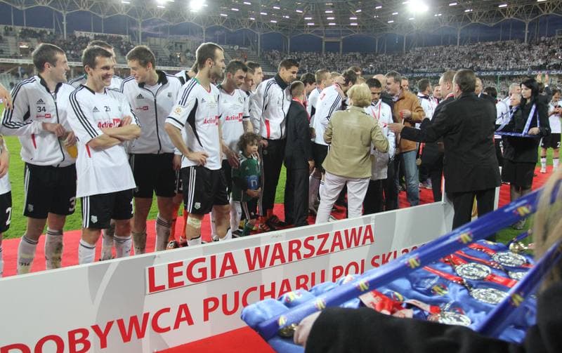 Football. Puchar Polski. Legia Warsaw - Ruch Chorzow. 24.04.2012