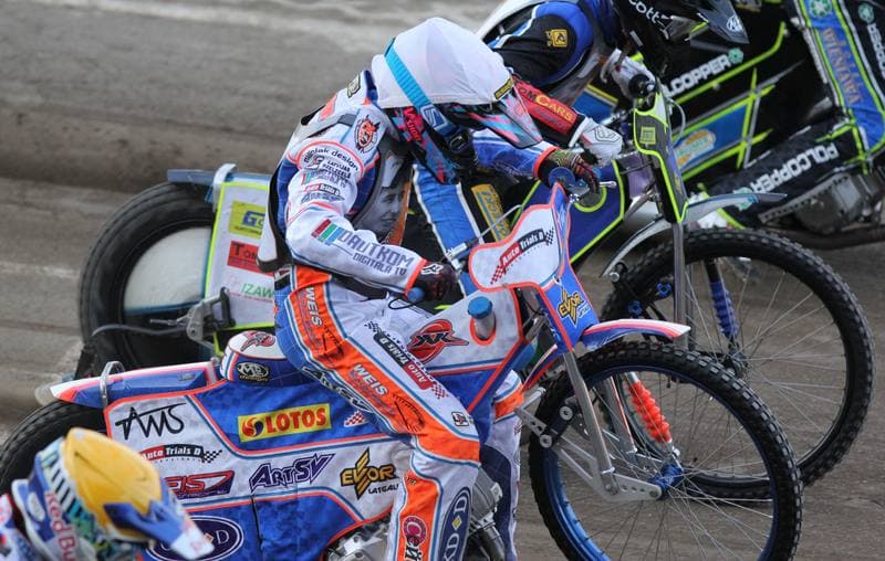 Speedway. VI Miedzynarodowy Turniej Pamieci Lukasza Romanka. Niels Kristian Iversen - Andreas Jonsson - Tomasz Gollob. 05.05.2012