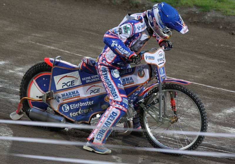 Speedway. VI Miedzynarodowy Turniej Pamieci Lukasza Romanka. Niels Kristian Iversen - Andreas Jonsson - Tomasz Gollob. 05.05.2012