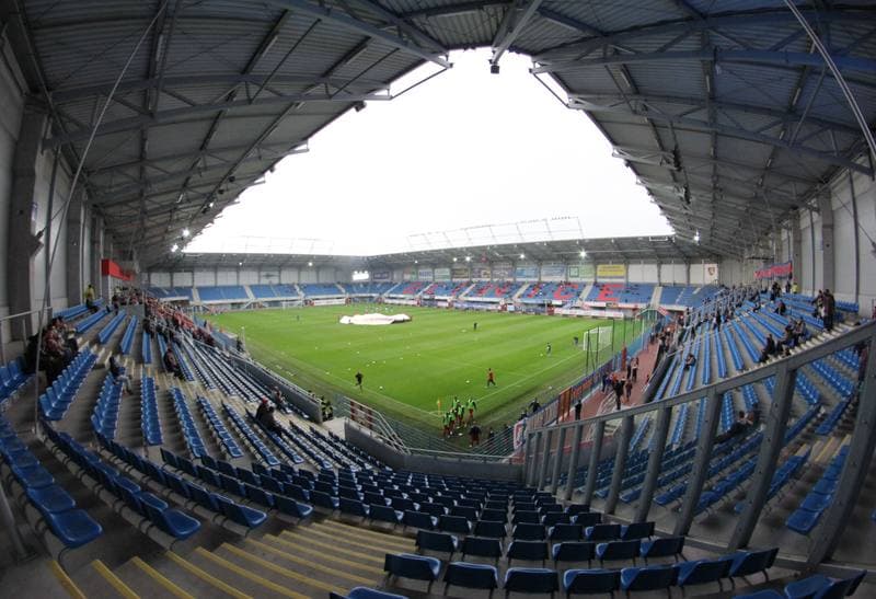 Football. Sparing. Piast Gliwice - Kolejarz Stroze. 10.03.2012