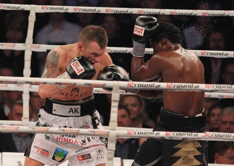 Boxing. Wojak Boxing Night. Damian Jonak - Alex Buema. 15.10.2011