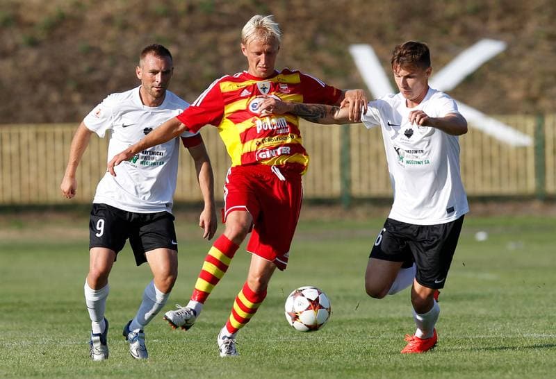 Football. Polish First League. Rozwoj Katowice - Chojniczanka Chojnice. 26.08.2015