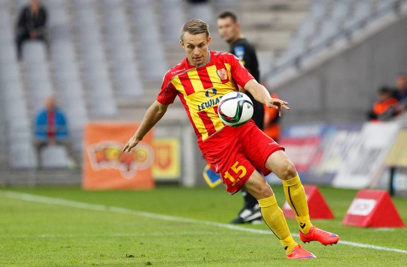 Football. PKO BP Ekstraklasa. Korona Kielce - Gornik Leczna. 21.09.2015